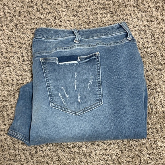 torrid Denim - Torrid Light Blue Boyfriend Jeans